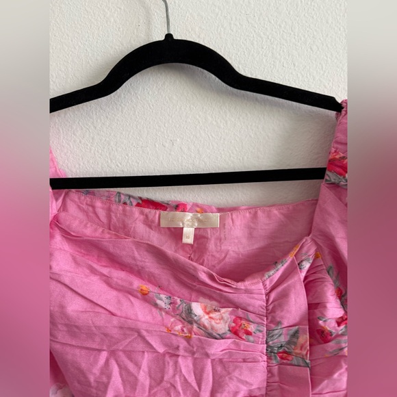 LOVESHACKFANCY Dalima Top in Pink Parade - Picture 3 of 5
